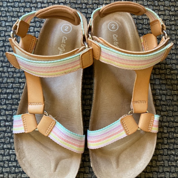Girl's Cat & Jack Sandals - Picture 1 of 3